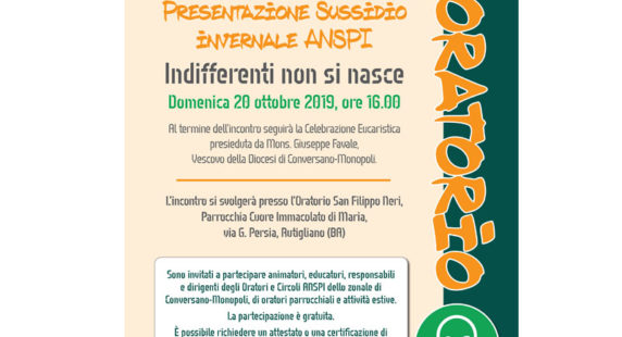 presentazione sussidio invernale anspi comitato conversano monopoli